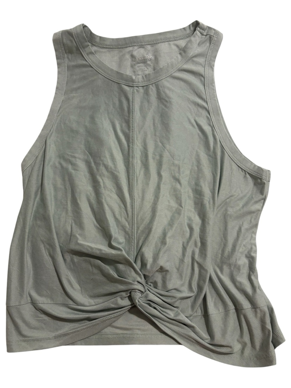 🟤🟤Old Navy Sage green Twist-Front Tank Top - Women